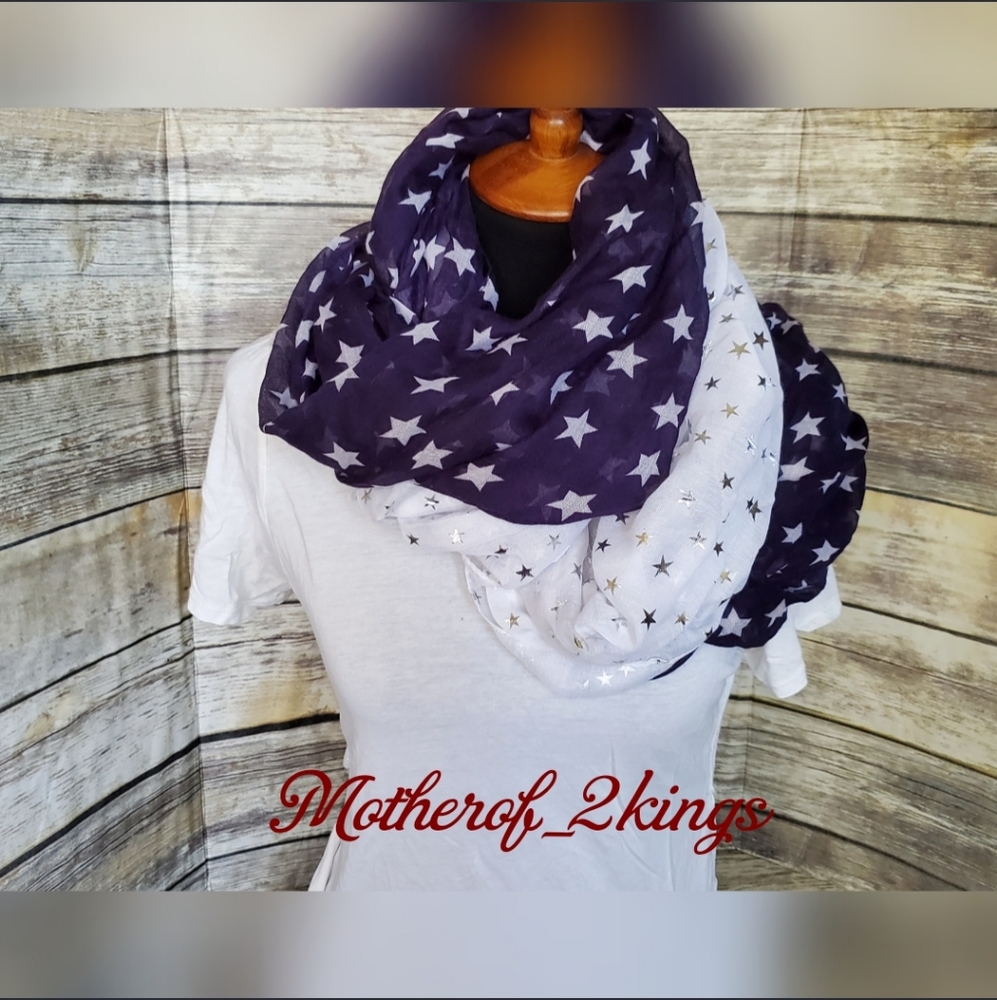 ๐STAR๐ INFINITY SCARF SET๐ค๐ - Picture 3 of 8